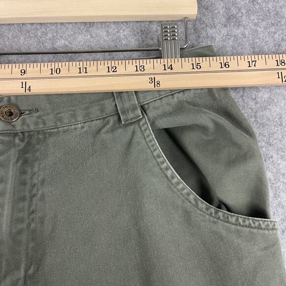Vintage Lee Dungarees Cargo Convertible Pants Mens 32x30 Green Workwear Utility - Picture 5 of 16